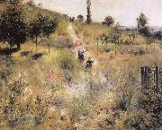 Pierre-Auguste Renoir Country Foopath in the  Summer Spain oil painting artist